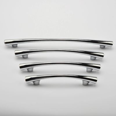 OEM CNC Hardware Parts Polished Chrome Arch Cabinet Pull con acero inoxidable estampado