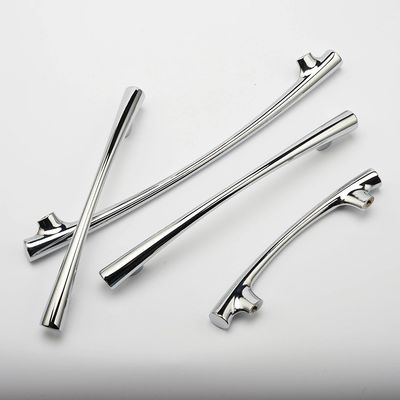 OEM CNC Hardware Parts Polished Chrome Arch Cabinet Pull con acero inoxidable estampado