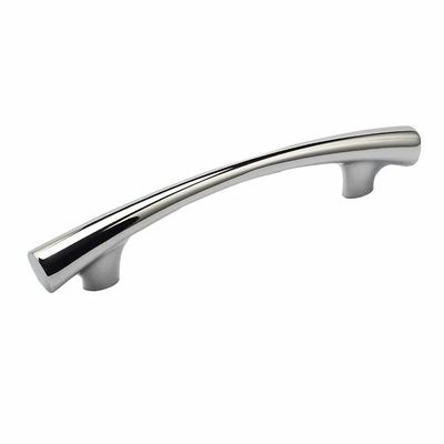OEM CNC Hardware Parts Polished Chrome Arch Cabinet Pull con acero inoxidable estampado