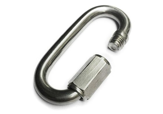 Proceso de estampado Remolque de acero inoxidable Cadenas de gancho de escalada de la hebilla del clip de la plataforma de hardware