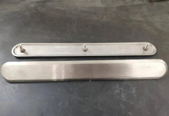 OEM CNC Hardware Parts Plating Stamping Proceso de estampado de acero inoxidable con banda de indicador táctil
