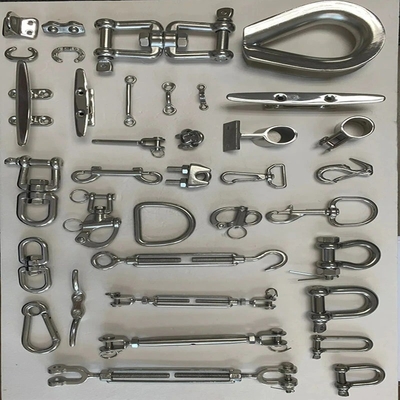 OEM CNC Hardware Parts Acero inoxidable U-shackle sujetador con diseño de proceso de estampado