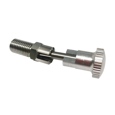 Partes automáticas CNC de acero inoxidable Hardware mecánico Torsión de pernos Buscos para máquinas
