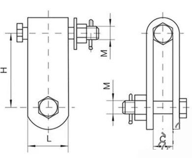 Productos de hardware de precisión Proceso de estampado Z en forma de plano de ángulo recto U en forma de abrazadera