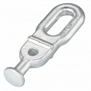 OEM CNC Hardware Parts Proceso de estampado Ojo de bola de acero galvanizado de carbono para alambre de polo