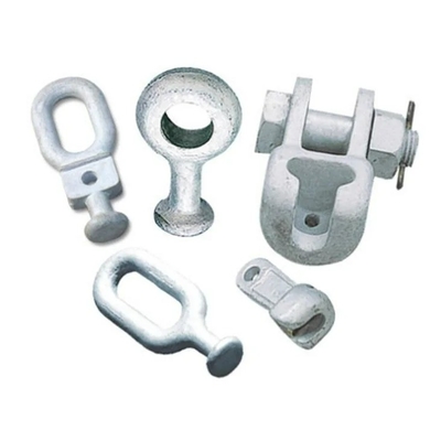 OEM CNC Hardware Parts Proceso de estampado Ojo de bola de acero galvanizado de carbono para alambre de polo