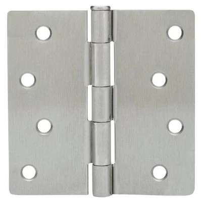 Revestimiento en polvo bisagra semioculta de cierre automático para la puerta del armario hardware de acero inoxidable