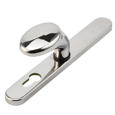 OEM CNC Hardware Parts Portón de acero inoxidable Manivela de pieza fundida con proceso de estampado
