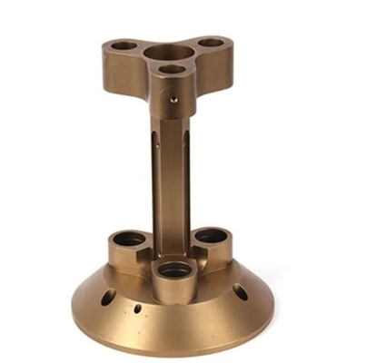 Componentes de hardware OEM CNC Conectores de latón mecanizados personalizados con proceso de estampado