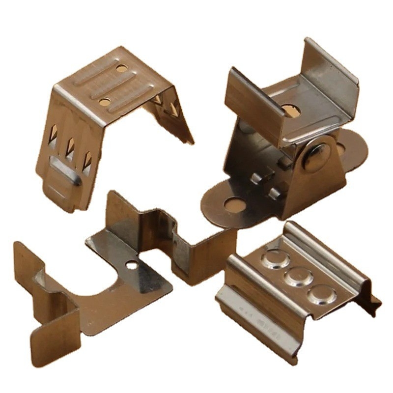 Productos de hardware de precisión de suministro directo en acero inoxidable con clips metálicos personalizados